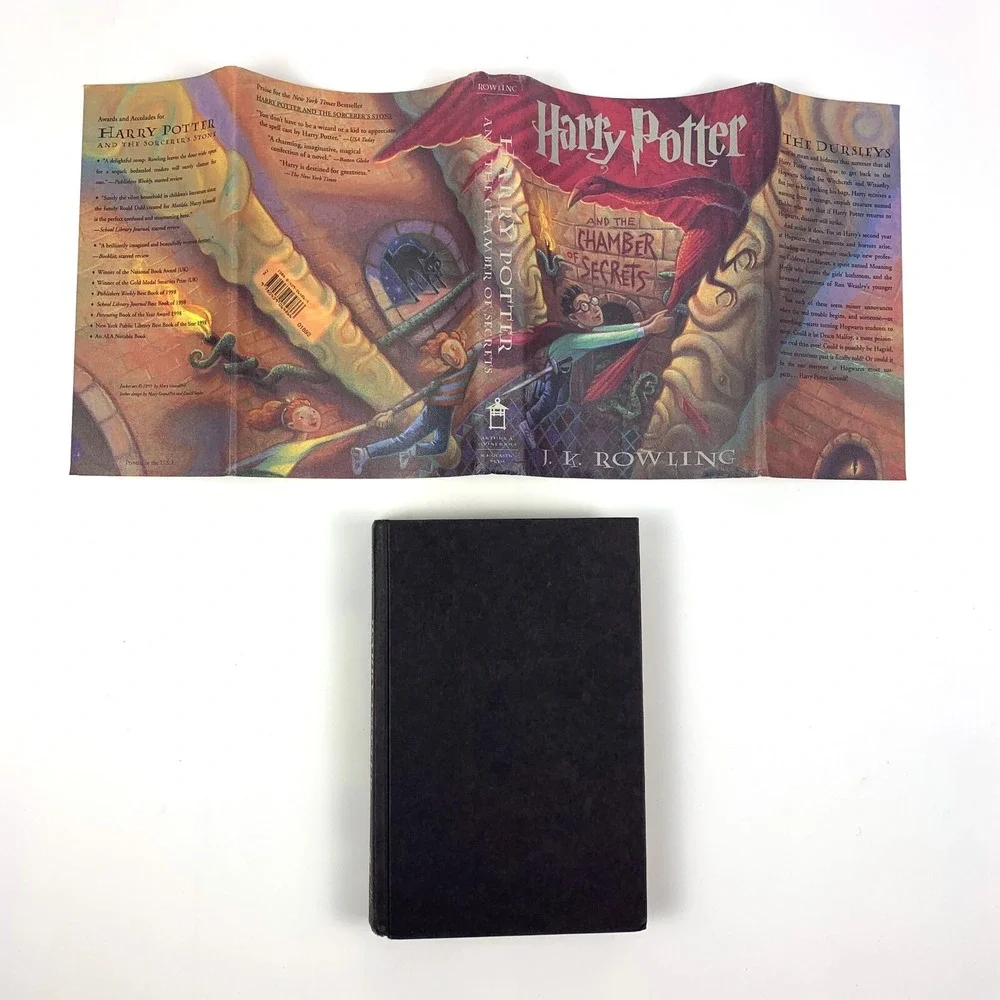 1st Edition BCE Harry Potter and the Chamber of Secrets 1999 HCDJ USA Scholastic